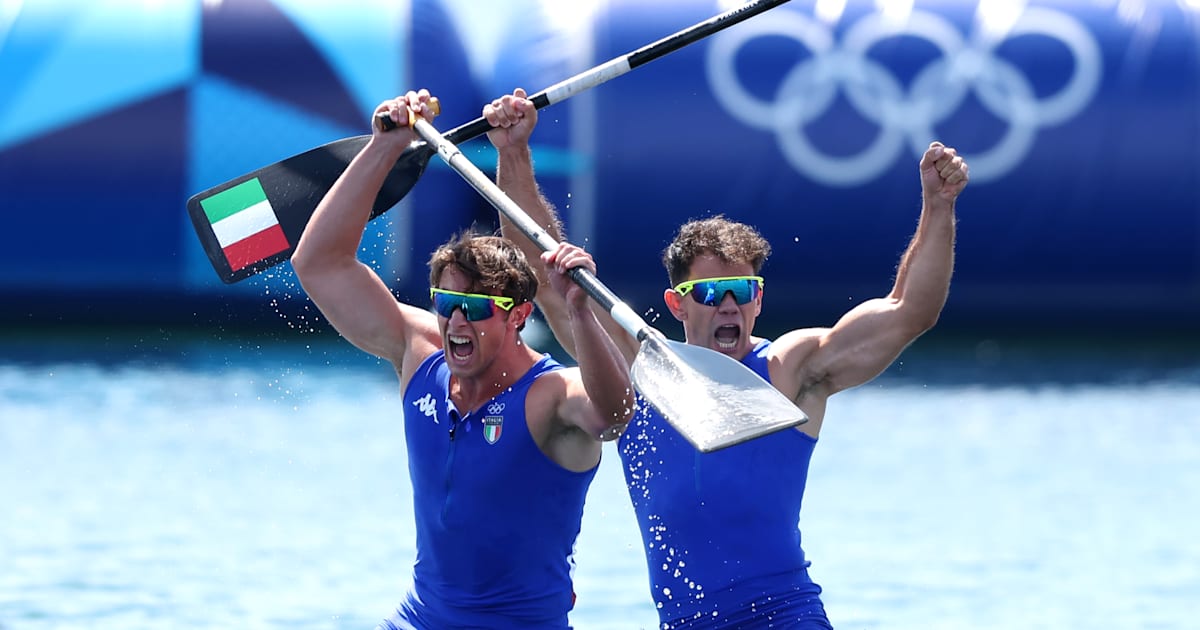 Canoa Sprint: Gabriele Casadei e Carlo Tacchini conquistano l'argento a Parigi 2024!