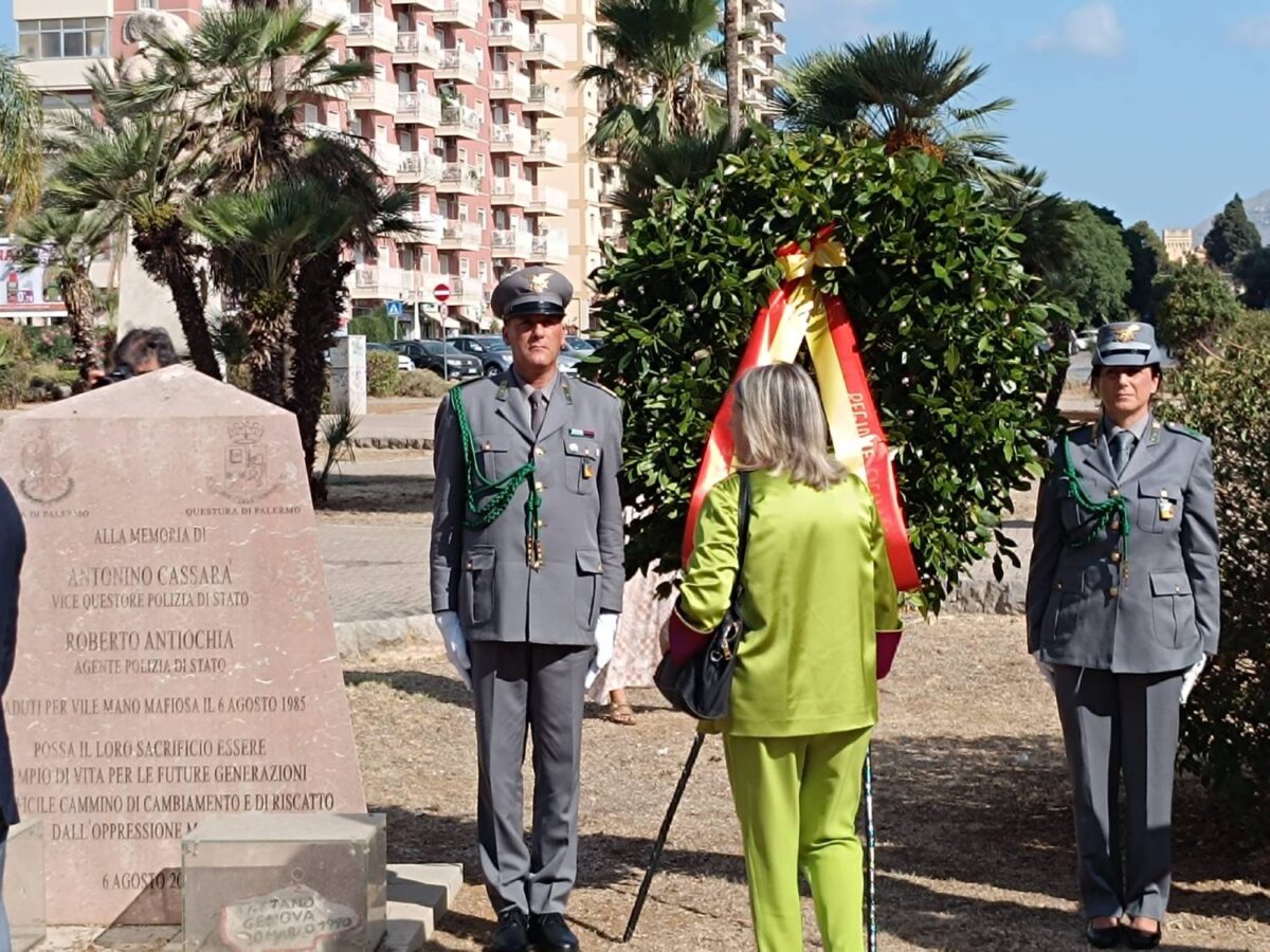 Commemorazioni di Cassarà, Antiochia e Costa: Albano sottolinea l'importanza della legalità da diffondere!