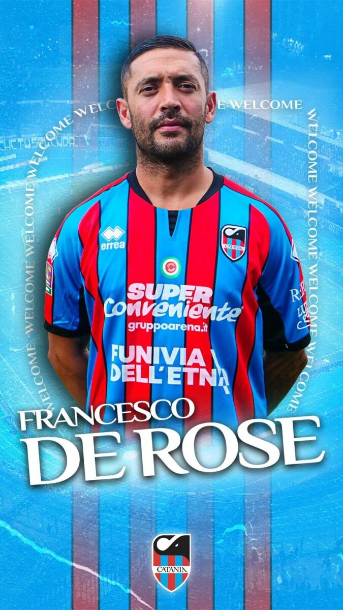 Francesco De Rose: un viaggio dal Cesena al Catania che emoziona!