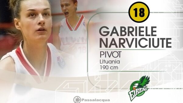 Gabriele Narviciute arriva a Ragusa!