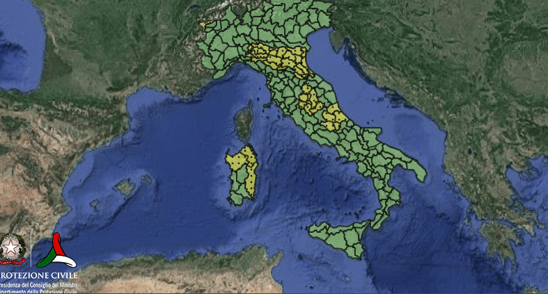 Il super-caldo sta per finire: in arrivo temporali in 4 Regioni!