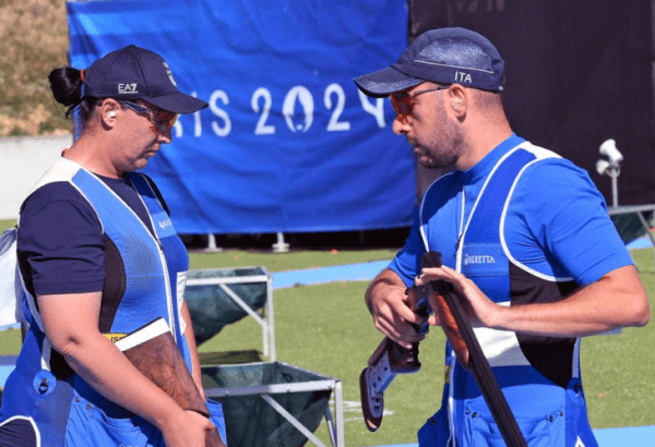 L'Italia conquista l'oro nello skeet a squadre miste!