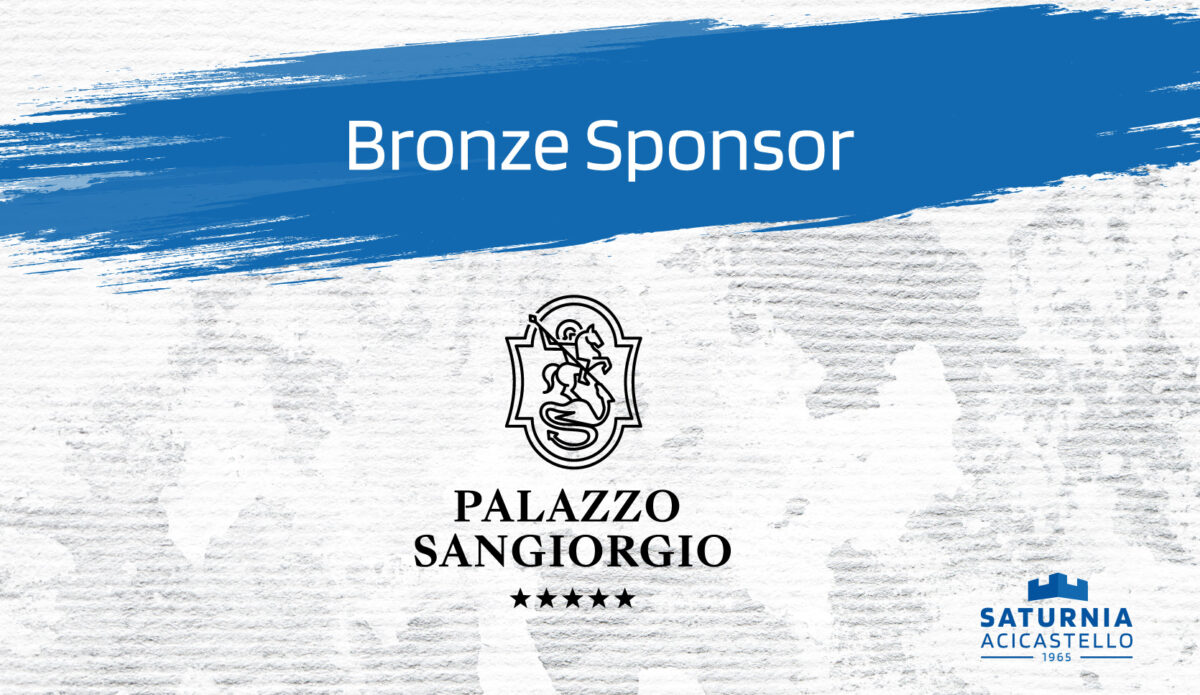 Palazzo Sangiorgio si unisce a noi come bronze sponsor della Cosedil Saturnia Acicastello!