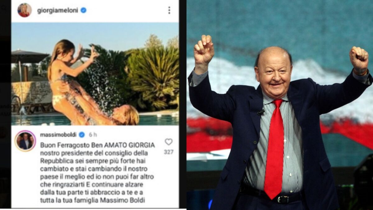 Premier Meloni esprime solidarietà a Massimo Boldi contro gli attacchi degli haters!