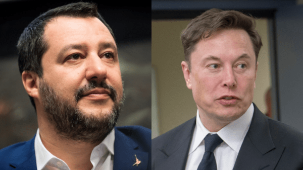 Salvini sostiene Elon Musk e il fondatore di Tesla gli ricambia: un sincero grazie!