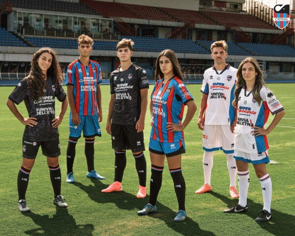 Scopri i nuovi kit gara Erreà del Catania Football Club!