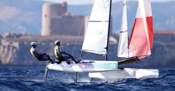 Scopri il programma della medal race del Nacra 17 a Parigi 2024: orari e come seguire la finale di Tita e Banti a Marsiglia!