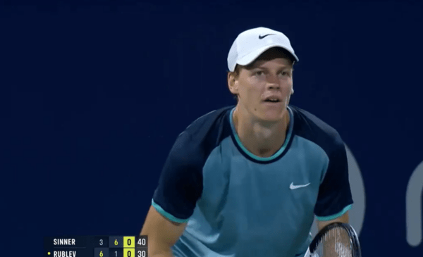 Sinner esce ai quarti di Montreal: Rublev si impone in tre set!