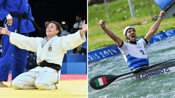 VIDEO | L'Italia festeggia mezz'ora d'oro nella canoa e nel judo femminile: Alice Bellandi realizza un sogno e corre a baciare la sua fidanzata!