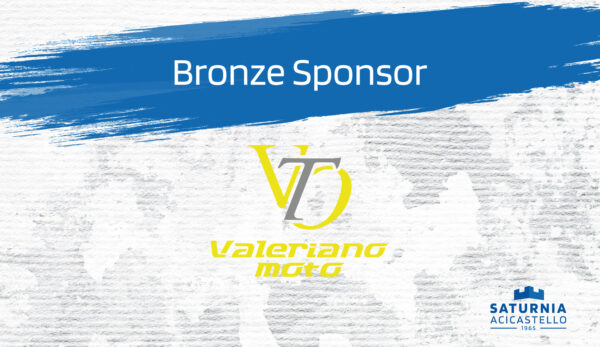 Valeriano Moto entra in scena come bronze sponsor di Cosedil Saturnia Acicastello per la stagione 2024/25!