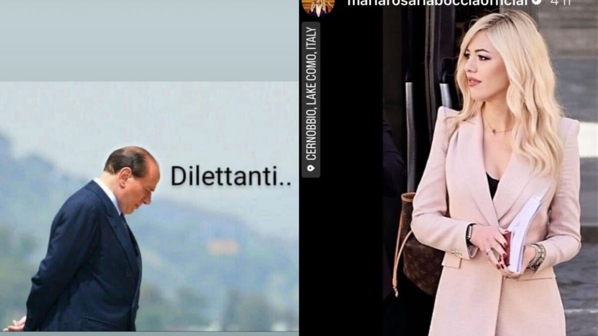 Berlusconi e i dilettanti: il faccia a faccia tra Pascale e Boccia a Cernobbio!