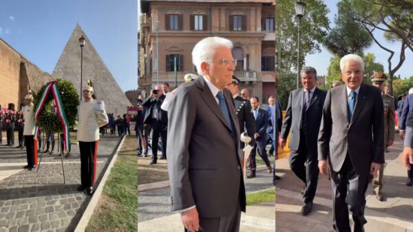 Celebriamo l'Anniversario della Difesa di Roma: Mattarella onora la memoria deposte fiori a Porta San Paolo