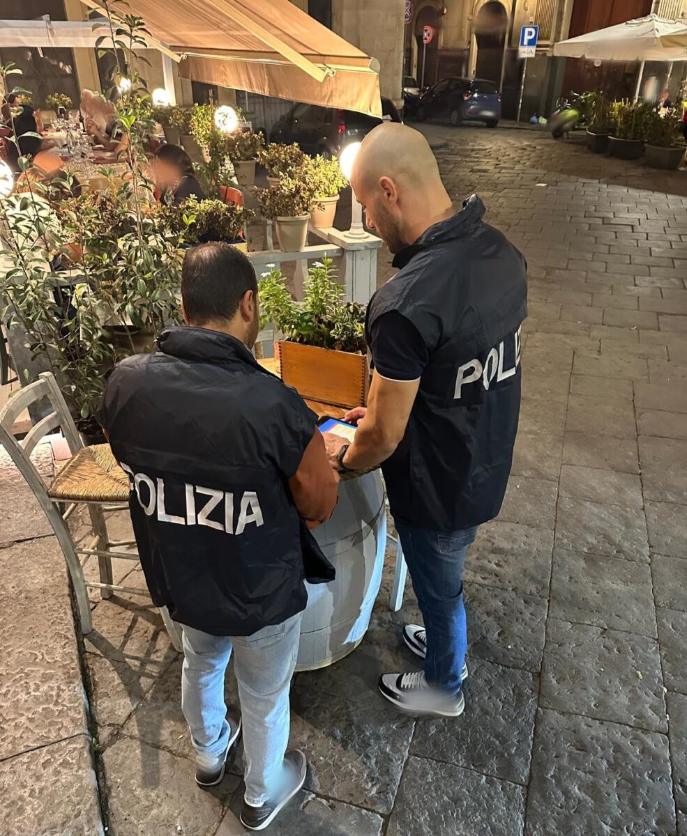 Controlli Straordinari della Polizia di Stato: Sicurezza e Legalità nei Ristoranti del Centro Storico di Catania