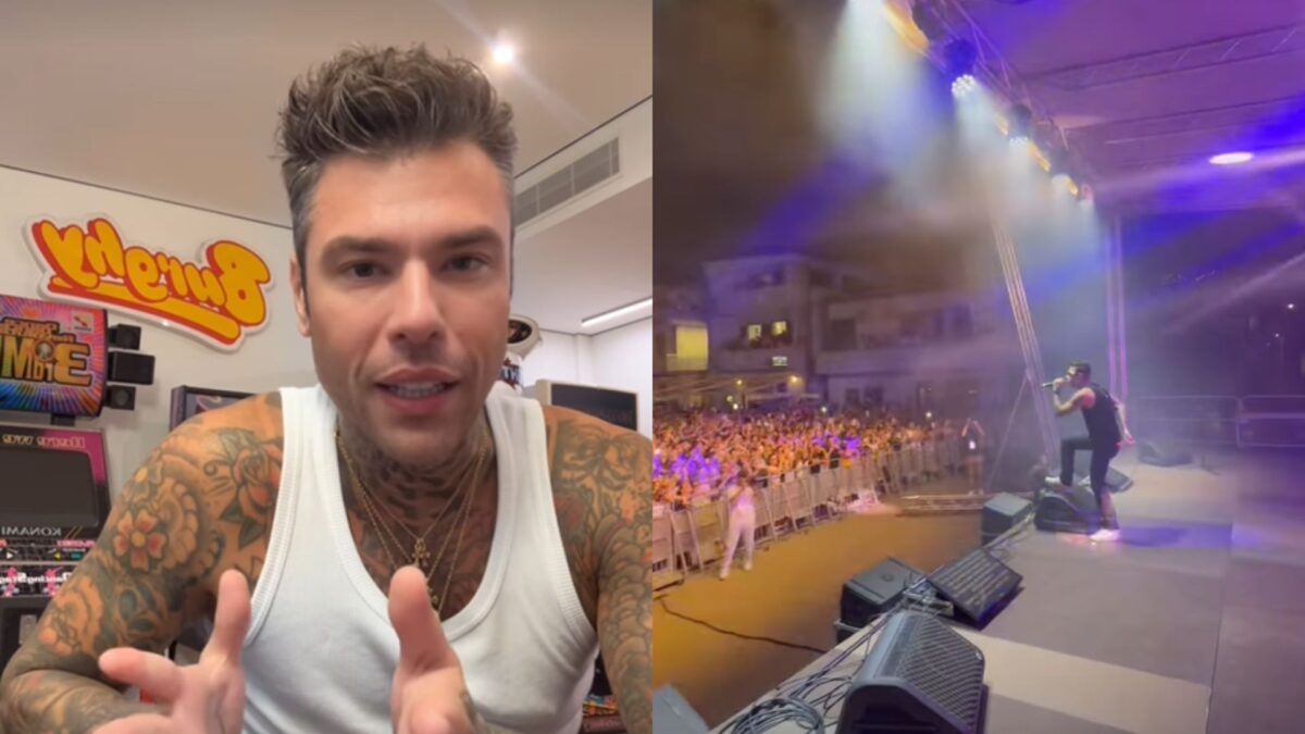 Fedez fa scalpore durante un concerto: non è Celine Dion! Scopri il super scoop!