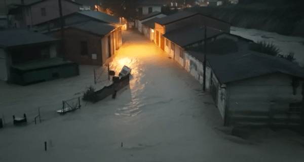 Fiume in piena a Modigliana: la Romagna si prepara a una notte di paura e allerta alluvione