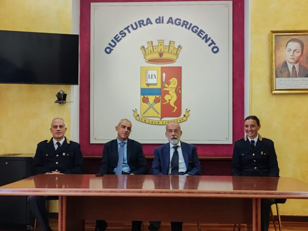 Il Vicario del Questore Dott. Mossuto e la Dr.ssa Roberto in visita ad Agrigento: nuovi volti per una missione importante!