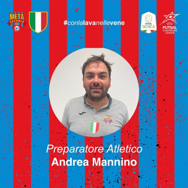 Il dott. Andrea Mannino è il nuovo preparatore atletico dei rossazzurri!