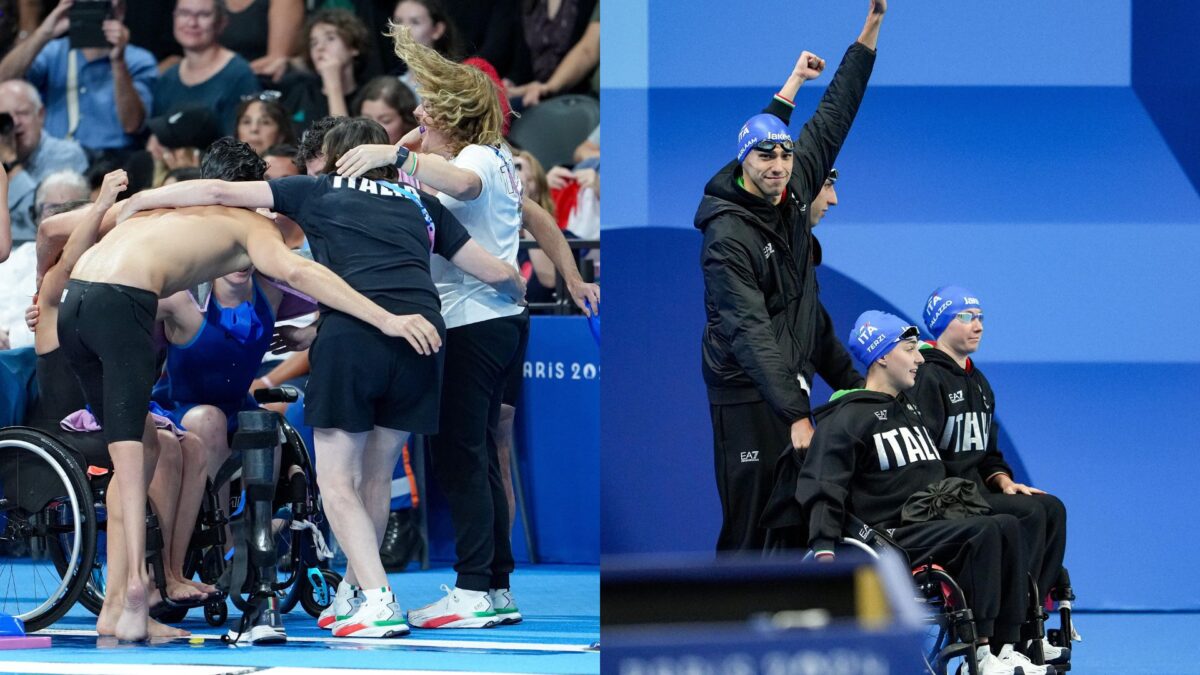 Italia protagonista alle Paralimpiadi: record mondiale per la staffetta del nuoto!