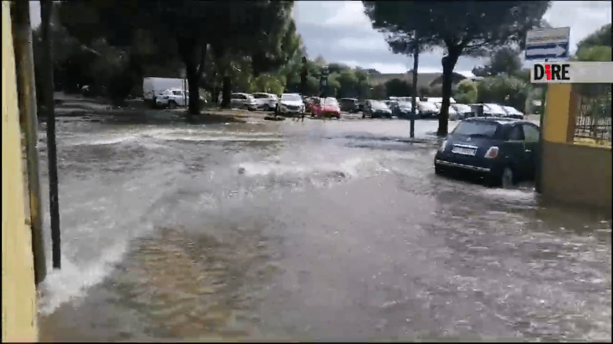 Nubifragio a Cagliari: quando le strade si trasformano in torrenti!