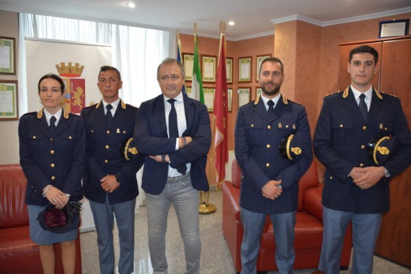 Nuovi Funzionari della Polizia di Stato: La Questura di Vibo Valentia accoglie tre importanti innesti nel team!