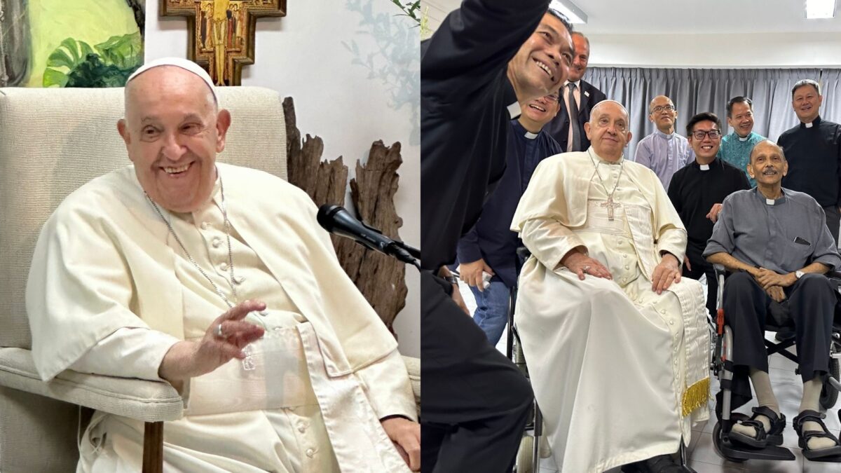 Papa Francesco a Singapore celebra un luminoso esempio del potenziale umano.