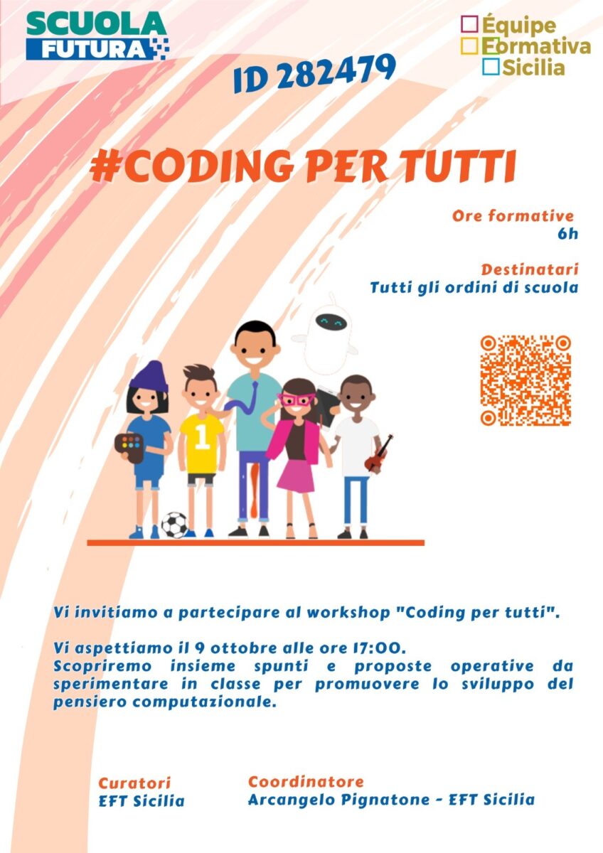 Scopri il Pensiero Computazionale: Workshop Interattivo per Docenti il 9 Ottobre!