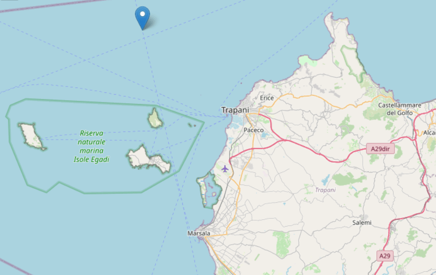 Terremoto in Sicilia: scossa avvertita anche nelle Egadi e Marsala!