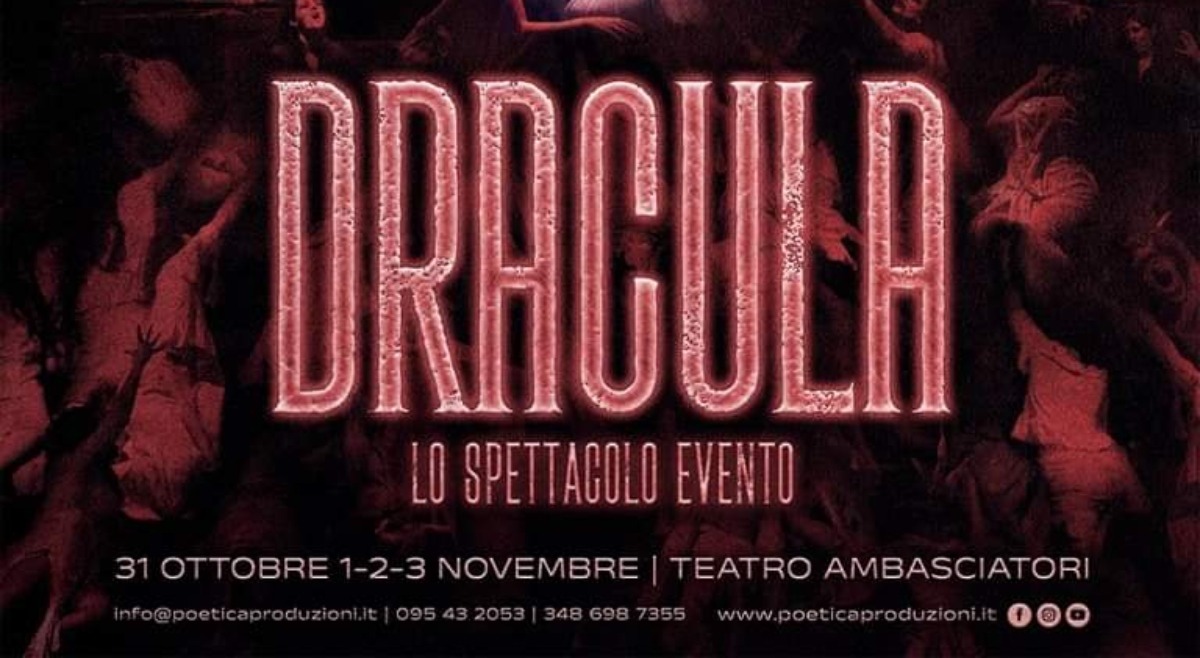 "Dracula" arriva a Catania, dove e quando assistere al musical di Alessandro Incognito