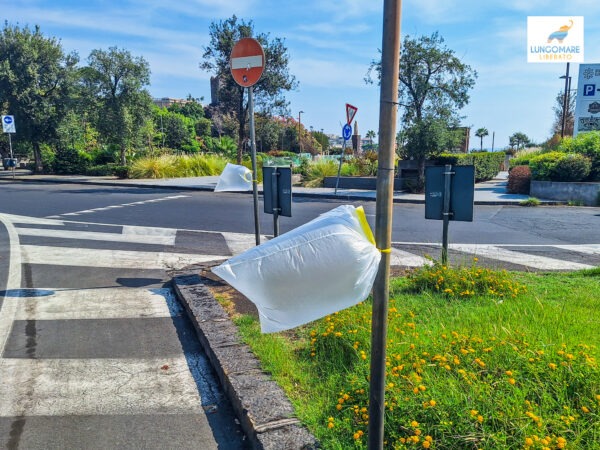 Lo strano caso dei "sacchetti dei rifiuti" per la città, la verità sul fenomeno che sta interessando Catania