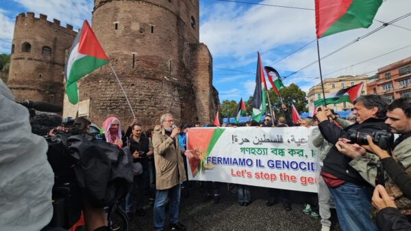 7 mila manifestanti a Roma per libera Palestina | La verità che il governo non vuole far sapere!