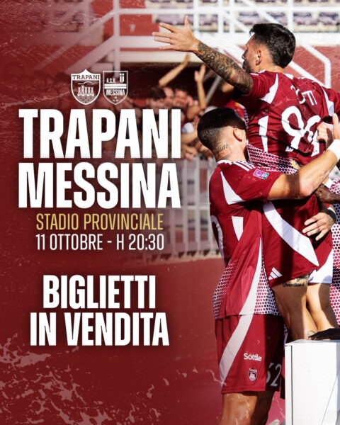 Acquista il tuo biglietto per Trapani-Messina: la sfida del campionato ti aspetta!