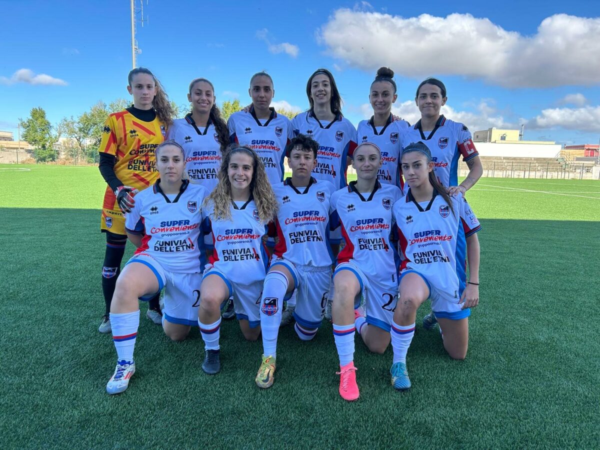 Catania Women inaspettatamente fermate sul pareggio | Giocatrici del Catania in difficoltà o successo per la Nitor Brindisi?