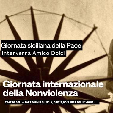 Celebriamo la Giornata Internazionale della Nonviolenza: Unisciti a noi per la Pace!