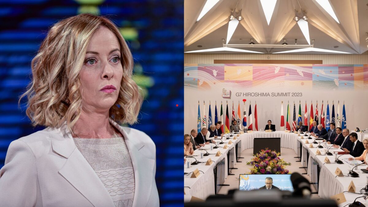 Giorgia Meloni al G7: Ferma Condanna all'Iran e Appello per una Soluzione Diplomatica nel Medio Oriente