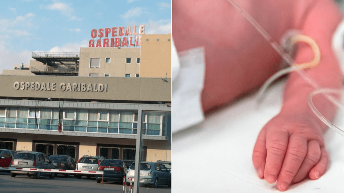 Lieta notizia al Garibaldi: fuori pericolo neonata dopo incidente stradale e rianimazione