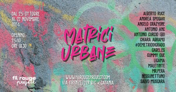 "Matrici Urbane", la prima esposizione collettiva di street artist siciliani