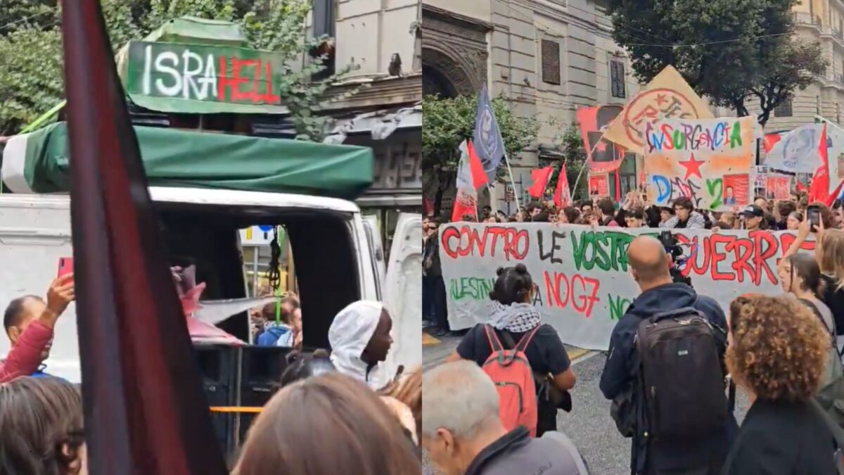 Napoli in Rivolta | La Manifestazione di Pace che Si Trasforma in Scontro Clamoroso!