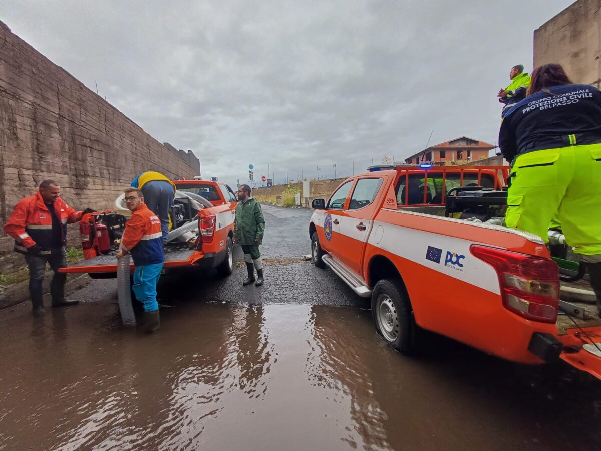 Nubifragi in Sicilia | La vera forza della protezione civile che sta salvando vite!