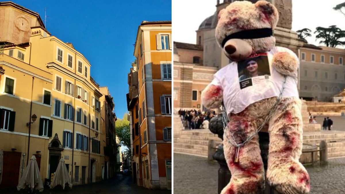 Peluche insanguinati a Roma | La verità sul messaggio contro l'indifferenza che spiazza tutti!