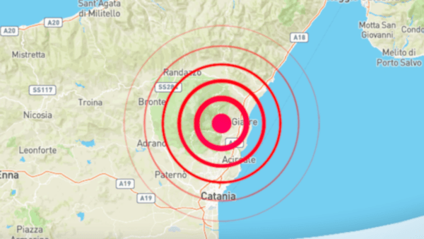 Scossa di terremoto nel Catanese: INGV registra due attività sismiche in due giorni