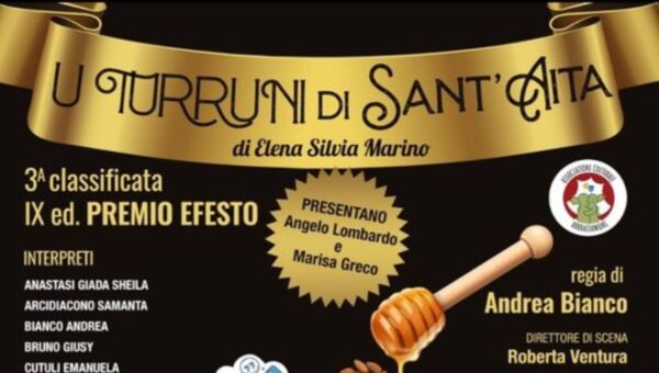 Spettacolo teatrale “U turruni di Sant'Aita” a Ragalna: un evento solidale al Palmento Arena