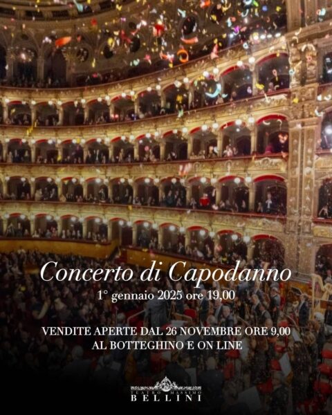 Concerto di Capodanno 2025 al Teatro Massimo Bellini Catania | Scopri perché tutti stanno parlando di questa tradizione imperdibile!