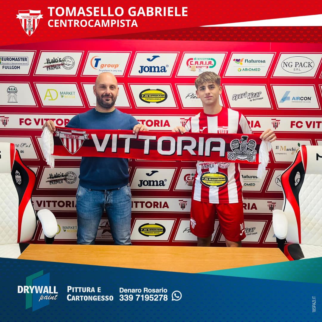 Gabriele Tomasello entra nel FC Vittoria | Il futuro del calcio potrebbe passare da qui!