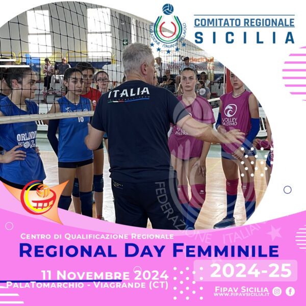 Il Regional Day Femminile si svolge in un luogo segreto | Scopri cosa rende questo evento imperdibile!