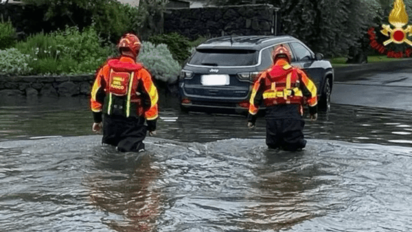 Maltempo nel Catanese: tantissimi interventi dei Vigili del Fuoco