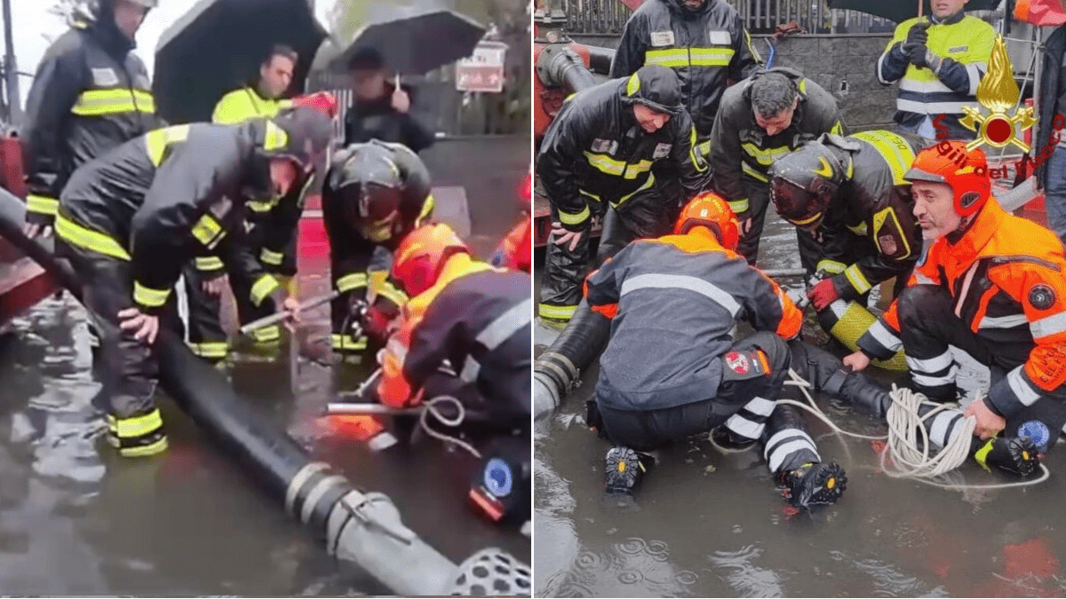 Straordinario lavoro dei Vigili del Fuoco: oltre 100 interventi in 24 ore durante l’allerta meteo