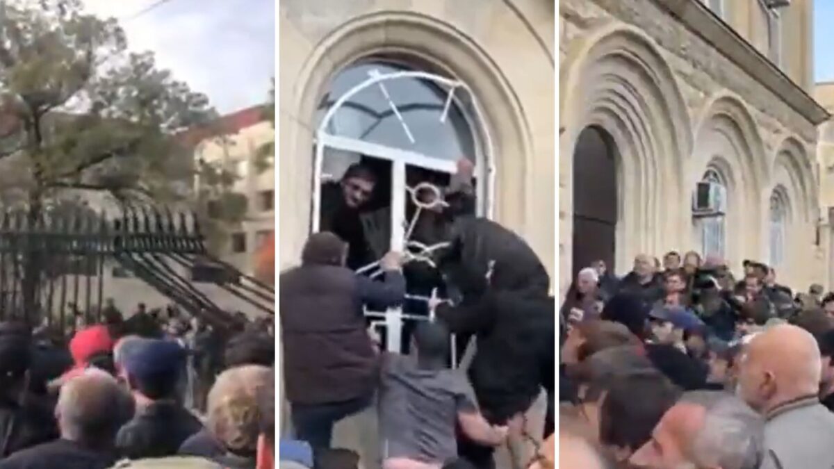 Manifestazione esplosiva in Abkhazia | Gli abitanti sfidano il governo russo e chiedono un cambiamento radicale! - 