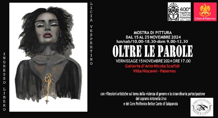 Una mostra gratuita di pittura a Villa Niscemi | Scopri cosa si nasconde "Oltre le Parole"!